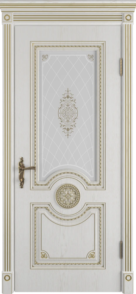 Межкомнатная дверь Greta Bianco Classic PG Art Cloud