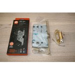 Защелка межкомнатная бесшумная с пластиковым язычком ARCHIE LP 5112OL B латунь