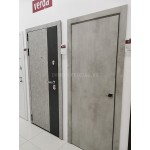 Двери эмалит Севилья 32 бетон светлый | Двери Лофт