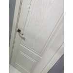 Межкомнатные двери шпон ясеня Сити-5 ral 9001 крем