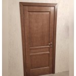 Межкомнатные двери шпон дуба Тридорс тон ольха