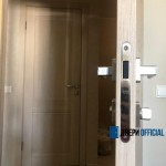 Межкомнатные двери экошпон Техно 702 капучино в покрытии нанотекс