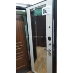 Двери Президент S1Z с зеркалом сандал белый | Regidoors 