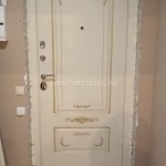 Двери Смальта 09 слоновая кость RAL 1013 золотая патина