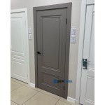 Алтай 802 бархат серый со стеклом