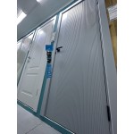 Двери Синди 5 серая эмаль