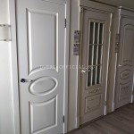 Двери Смальта 12 эмаль молочный RAL 9010